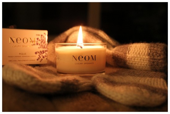 My NEOM travel candle and snuggle socks!