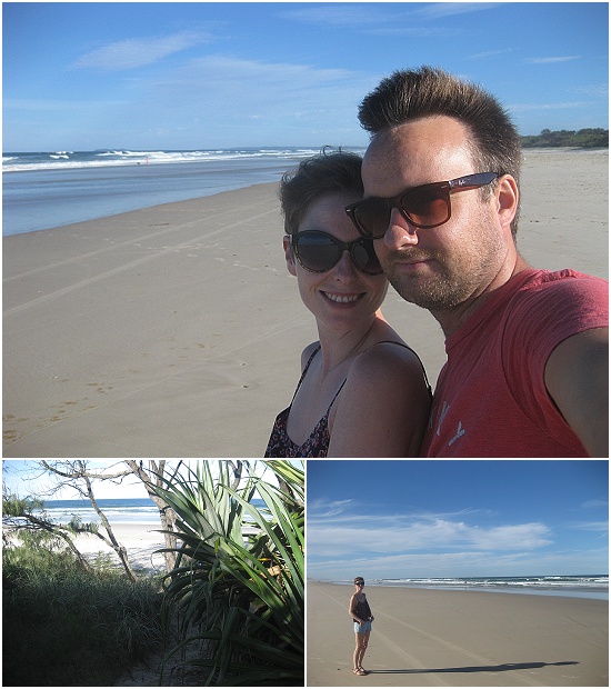 Just minutes from Byron Bay, a secret beach all to ourselves!